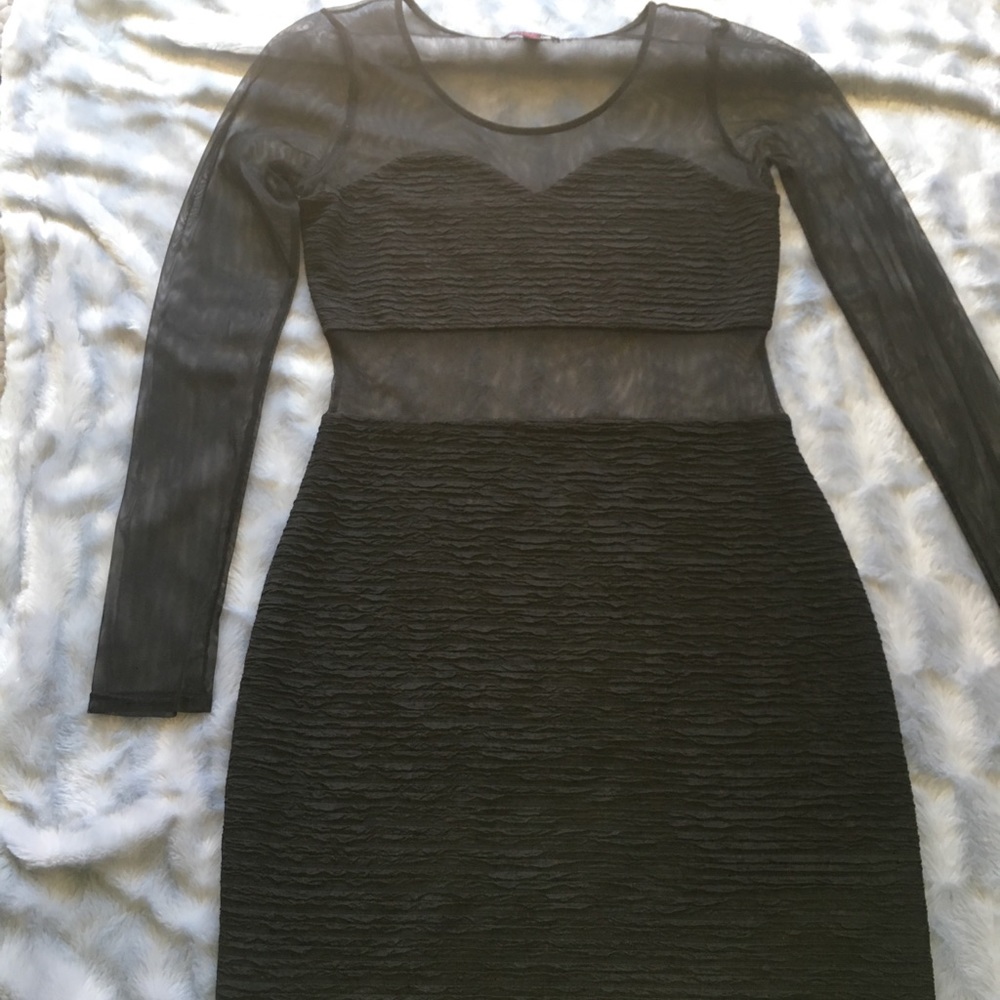 Material girl bodycon dress